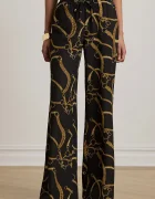 Lauren Ralph Lauren pantaloni wide leg pentru femei