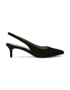Lauren Ralph Lauren pantofi cu toc stiletto din piele întoarsă Lolah II