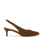 Lauren Ralph Lauren pantofi cu toc stiletto din piele întoarsă Lolah II