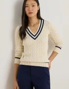 Lauren Ralph Lauren pulover pentru femei din bumbac