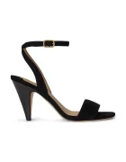 Lauren Ralph Lauren sandale cu toc înalt din piele Gracy