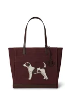 Lauren Ralph Lauren tote bag pentru femei din bumbac