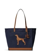 Lauren Ralph Lauren tote bag pentru femei din bumbac