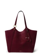 Lauren Ralph Lauren tote bag pentru femei din piele
