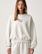Le Privé hanorac pentru femei din bumbac VARSITY CREWNECK