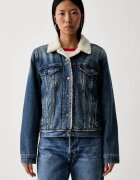 Levi's geacă de blugi pentru femei din bumbac ORIGINAL SHERPA