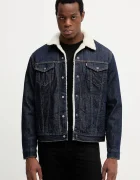 Levi's jachetă scurtă pentru bărbați din catifea reiată TYPE 3 SHERPA