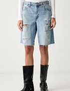 Levi's pantaloni scurți pentru femei din denim BAGGY DAD