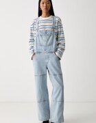 Levi's salopetă din denim pentru femei UTILITY OVERALL H226