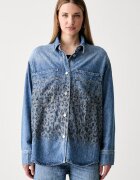 Liu Jo cămașă pentru femei din denim