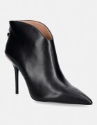 Love Moschino botine cu toc cui pentru femei din piele
