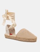 Love Moschino espadrile pentru femei din piele întoarsă