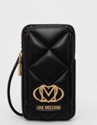 Love Moschino husă pentru telefon pentru femei cu imitație de piele