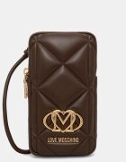 Love Moschino husă pentru telefon pentru femei cu imitație de piele