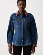 Luisa Spagnoli cămașă pentru femei din denim Silicone