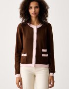 Luisa Spagnoli cardigan pentru femei din lână Cuoricino