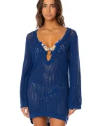 Maaji rochie de plajă pentru femei Cobalt Blue Ian