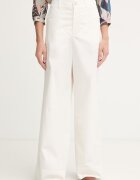 Marc Aurel pantaloni wide leg pentru femei din bumbac cu elastan