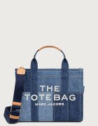 Marc Jacobs geantă crossbody pentru femei din denim THE MEDIUM TOTE