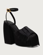 Marc Jacobs sandale cu toc THE BOW PLATFORM HEEL