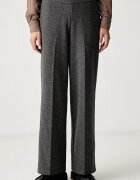 Marc O'Polo pantaloni straight pentru femei cu bumbac
