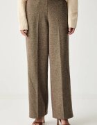 Marc O'Polo pantaloni straight pentru femei cu bumbac