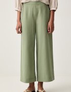 Marc O'Polo pantaloni wide leg pentru femei cu in