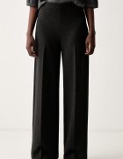 Marc O'Polo pantaloni wide leg pentru femei cu vâscoză
