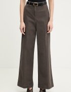 Marc O'Polo pantaloni wide leg pentru femei din bumbac cu elastan