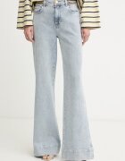 MARCIANO by GUESS blugi wide leg pentru femei ALYSSA