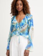 MARCIANO by GUESS bluză cu volane pentru femei ADELA