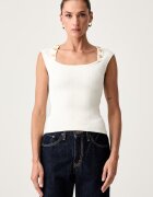 MARCIANO by GUESS bluză pentru femei cu vâscoză YAMNA