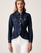 Marella geacă de tranziție pentru femei din denim MLSTRINE