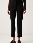 Marella pantaloni de costum pentru femei cu bumbac MLLTECNICO