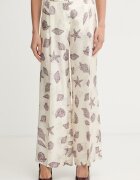 Marella pantaloni palazzo pentru femei din mătase OPOSSUM
