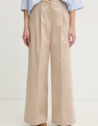 Marella pantaloni pentru femei din bumbac cu elastan Emme by