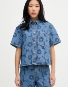 Marimekko cămașă pentru femei din denim
