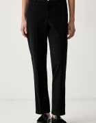 Max&Co pantaloni pentru femei din bumbac cu elastan STADIO