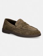 Michael Kors mocasini pentru bărbați din piele întoarsă Wesley Slip On