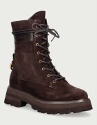 Michael Michael Kors botine pentru femei din piele întoarsă Caleb Lug Bootie
