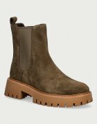 Michael Michael Kors ghete scurte pentru femei din nubuck Asher Flat Bootie