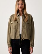 Michael Michael Kors jachetă scurtă pentru femei cu bumbac