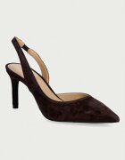 Michael Michael Kors pantofi cu toc stiletto din nubuc Alina Flex Sling Pump