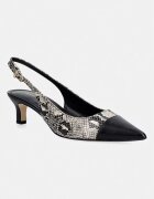 Michael Michael Kors pantofi cu toc stiletto din piele Amara Toe Cap Sling Pump