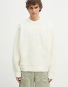 MKI MIYUKI ZOKU pulover din amestec de lana Chunky Rib Knit Crewneck