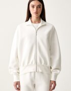 MM by Max Mara hanorac cu fermoar pentru femei cu bumbac MMLVOLUME