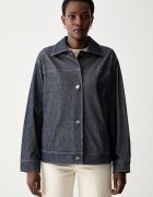MM by Max Mara jachetă pentru femei din denim MMLFANTE