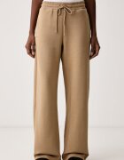 MM by Max Mara pantaloni de trening pentru femei cu bumbac MMLRIGA