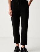 MM by Max Mara pantaloni de trening pentru femei cu bumbac MMLZINNIA
