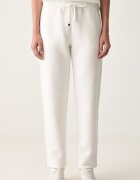 MM by Max Mara pantaloni de trening pentru femei cu bumbac MMLZINNIA